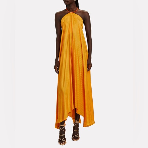 Galvan Dresses & Skirts - GALVAN
Terrazza Silk Halter Dress in size small